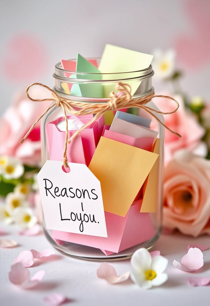 25 Unique Valentine's Day Gifts That Will Make Your Partner Swoon (You Won't Believe #10!) - 10. Love Jar