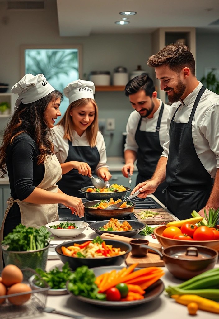 25 Unique Valentine's Day Gifts That Will Make Your Partner Swoon (You Won't Believe #10!) - 9. Cooking Class Together